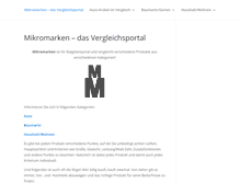 Tablet Screenshot of mikromarken.de